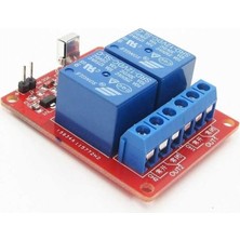 Prime Dc 12V 2 Kanallı 433MHZ Kablosuz Rf Alıcılı Röle Modülü