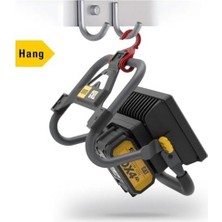 Prime Cat DX62B 18VOLT 20W 750/1600 Lümen Profesyonel Iki Kademeli LED Projektör (Akü Dahil Değildir)