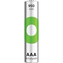 Prime Recyko 950 Aaa Ince Kalem Ni-Mh Şarjlı Pil, 1.2 Volt, 4'lü Kart