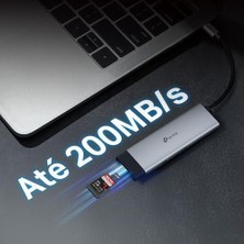Prime UH7021C | Usb-C 7’si 1 Arada Hub | 4K@60Hz Hdmı, 100W Pd, 3× USB 3.0, Sd & Microsd Uhs-I (200 Mb/s), Tak-Çalıştır, Alüminyum Tasarım