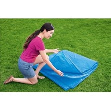 Prime Polietilen Solar Branda 462 Cm, Mavi, Yuvarlak
