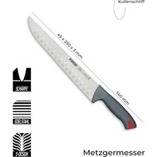 Prime Gastro Kasap Bıçağı No.5 Oluklu 25 cm