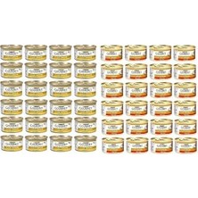 Prime Kıyılmış Tavuklu Yaş Kedi Maması 85 gr x 24 Adet ve Kıyılmış Sığır Etli Yaş Kedi Maması (24 x 85 Gr)