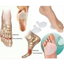 Prime Silikon Metatarsal Ped Ayak Altı Ağrı Nasır Koruma Parmağa Halka