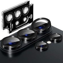 Prime Galaxy S26 Ultra Için Kolay Kurulum Aparatlı Kamera Lens Koruyucu 9h Temperli Cam Hd Görüntü Darbelere Karşı S26 Ultra Koruyucu Alüminyum Alaşım Çerçeve S26 Ultra Kamera Koruma (Siyah)