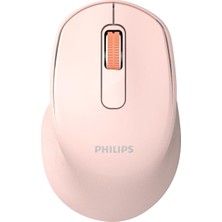 Prime SPK7448 Kablosuz Bluetooth 1600DPI 4 Tuşlu Optik Sessiz Mouse Pembe