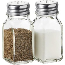 2'li Tuz ve Karabiberlik Seti, Şık ve Modern Tasarım, Mutfak ve Sofra Için Ideal,baharatlık Takımı