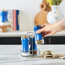 Prime Blue 5 Parça Cam Baharat Takımı