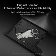 ZENDRIVE-U8M SDRW-08U8M-U Harici Ultra Ince DVD Yazıcı, M-Disc, USB Type-C, Siyah