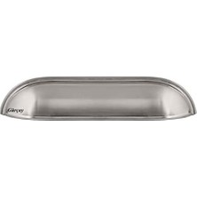 Prime Lüks Çanak Kulp Inoks 128MM (2 Adet)