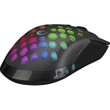 Prime SMX-R66 Rocket Ultra Hafif Siyah Rgb Ledli 12000DPI Gaming Oyuncu Mouse
