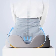 Ortopedik Oturma Minderi – Kuyruk Sokumu ve Bel Desteği Için Memory Foam Yastık | Posture Düzeltici, Tekerlekli Sandalye ve Ofis Sandalyesi Için Ergonomik Minder