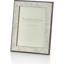 Prime Setabianca Beyaz Sedefli Fotoğraf Çerçevesi