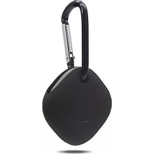 Galaxy Smarttag ile Uyumlu Kancalı Silikon Koruma Şık ve Ergonomik Tasarım Kılıf, Siyah