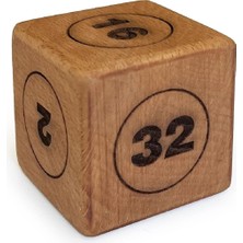 Ahşap Vido Zar Doubling Cube 45X45MM