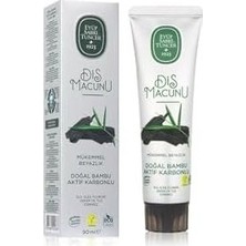 Prime Eyüp Sabri Tuncer Doğal Bambu Karbonlu Diş Macunu, 90ML