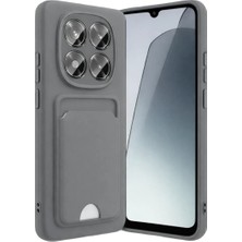 Efnaz Style Xiaomi Redmi Note 15 Pro 4g Kelvin Kartvizitli Silikon - Gri
