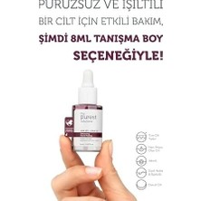 Prime The Purest Solutions Aha & Bha Canlandırıcı ve Cilt Tonu Eşitleyici Kırmızı Peeling Cilt Serumu, Seyahat Boy 8 ml