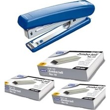 Mas Zımba Makinesi ve 3000 Tane Tel Ofis Zımba Makinesi Tel Bükmez Paslanmaz Avantajlı Set NO-756-7586521469119