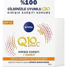 Prime Q10 Plus C Kırışıklık Karşıtı Spf 15 Gündüz Bakım Kremi Enerji (50 Ml)