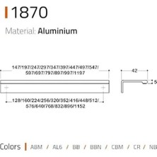 Prime 1870 Entegre Kulp Krom Renk 192 mm