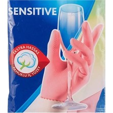 Prime 149212 Candy Pink Sensitive ELDIVEN,%100 Doğal Lateks, M