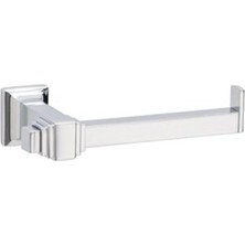 Prime Kubıc Tuvalet Kağıtlığı Krom Renk 44X76X156 mm