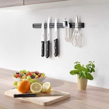 Store Magnetıka - Manyetik Çubuk. Bıçak ve Diğer Metal Eşyalarınız Için Düzenleyici. Çok Amaçlı 33CM
