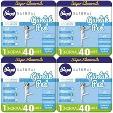 Prime Natural Günlük Ped Normal 160 Adet Süper Ekonomik
