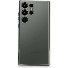Store Samsung Galaxy S24 Ultra Kılıf Razer Lensli Silikon - Gümüş