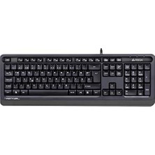 Prime A4 Tech FK10 F USB Türkçe Fn-Multimedya Siyah/gri Klavye