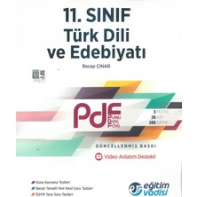 Prime Eğitim Vadisi 11. Sınıf Türk Dili ve Edebiyatı Güncel Pdf Planlı Ders Föyü