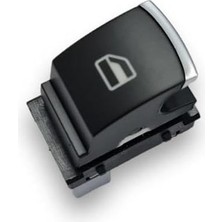 Karok Ticaret Sağ Ön Kapı Cam Açma Düğmesi Krom 5K0959855 Vw Tiguan ile Uyumlu 2012-2015