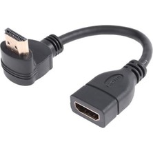 Ms HDMI Dişi Erkek Uzatma 90 Derece Dirsek Çevirici Dönüştürücü Kablosu