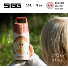 Store 6059.30 Shield One 0,5l Çocuk Matara, Lion King