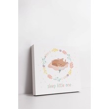Store Sleep Little One Bebek Odasına Özel Kanvas Tablo 25X25 cm