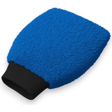 Store Mikrofiber Oto Araba Yıkama Kurulama Havlusu, Orta Boy Çift Katlı Araç Kurutma ve Torpido Silme Bezi (Mavi)