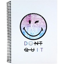 MSP Smiley 18,5X25,5 100 Yaprak Kareli (Sert Kapak)