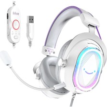 Store Ampligame H13WP USB Oyun Kulaklığı Kablolu, Özelleştirilebilir Rgb