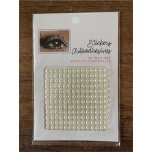 Store 1 Adet Inci Taşlı Yapıştırma Tırnak Saç Makyaj Stickerı Yüz Taşı Yapışkanı Taş Sticker