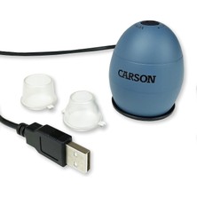 Prime Zorb USB Dijital Bilgisayar Mikroskopu, 81 x Etkili Büyütmeli (32 Inç Monitöre Göre), Sörf Mavisi (MM-500)