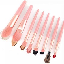 Store 8 Parça Makyaj Fırçası Seti Fondöten Far Pudra Eyeliner Kaş Fırça Set CIN831PM