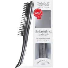 Store Ultimate Detangler Chrome Midnight Silver Gümüş Düz ve Kıvırcık Saçlar Için Saç Fırçası Tarak
