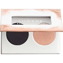 Lumene Bright Eyes Eyeshadow Duo Aydinlatici Ikili Far Dusk & Dawn