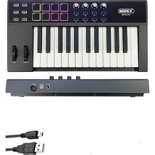 MSP Midi-25 Pro Midi Klavye 25 Tuşlu Midi Keyboard 8 Pad