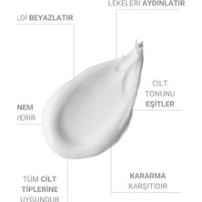 The Vivia Cilt Beyazlatıcı Aydınlatıcı Leke Karşıtı Krem Arbutin Kojik Asit Niasinamid Kolajen Glutatyon 50 ml