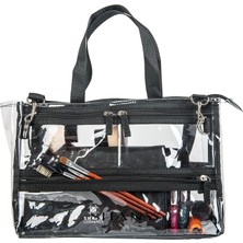 Store Shany Clear Travel Makeup Bag - Cosmetics Organizer