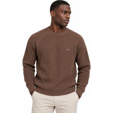 Lacoste Erkek Slim Fit Fitilli Örme Kazak