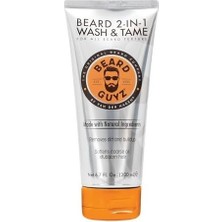 Prime Beard Guyz 2'si 1 Arada Yıkama ve Evcilleştirme (7.5 Oz)