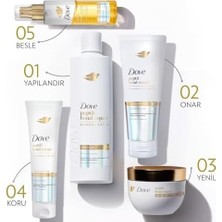 Prime Dove Kurtarıcı Onarıcı Saç Bakım Kremi Peptit Repair 250 ml (3 Paketi)